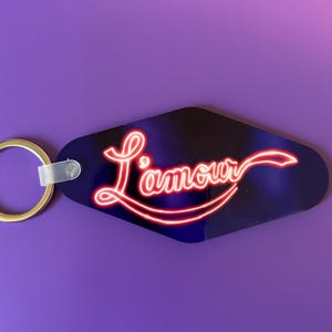 Moulin Rouge Inspired Keychain- l’amour