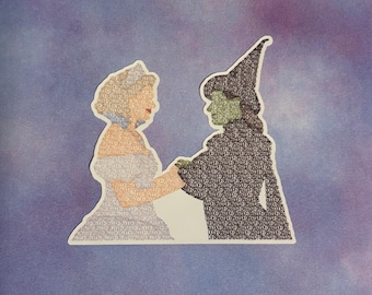 Sticker inspiré du méchant - Pour de bon