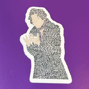 Op Moulin Rouge geïnspireerde sticker - 'El Tango de Roxanne'