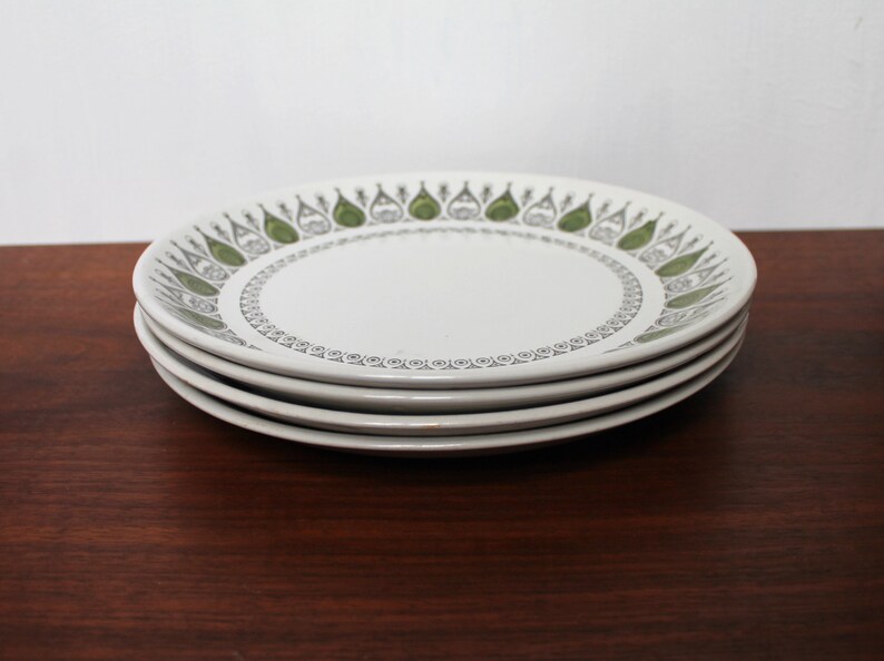 Biltons Vintage Ironstone 4 Plates Stoneware Tableware - Etsy