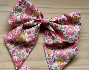 Liberty of London floral hair bow