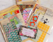 Mini Paper Pack / Vintage & New / 20 Pieces / Inspiration Kit / Vintage Ephemera / Paper Ephemera / Planner Supply