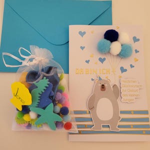 Conjunto de cartões de felicitações para meninos Cartões de felicitações para bebês perfeitos para chás de bebê Anúncios de nascimento Chá de bebê Recém-nascido perfeito para presente de meninos recém-nascidos