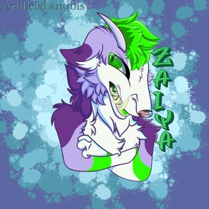 Custom fursona badges