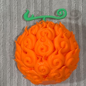 One Piece Devil fruit 3D printed Fire Fire fruit