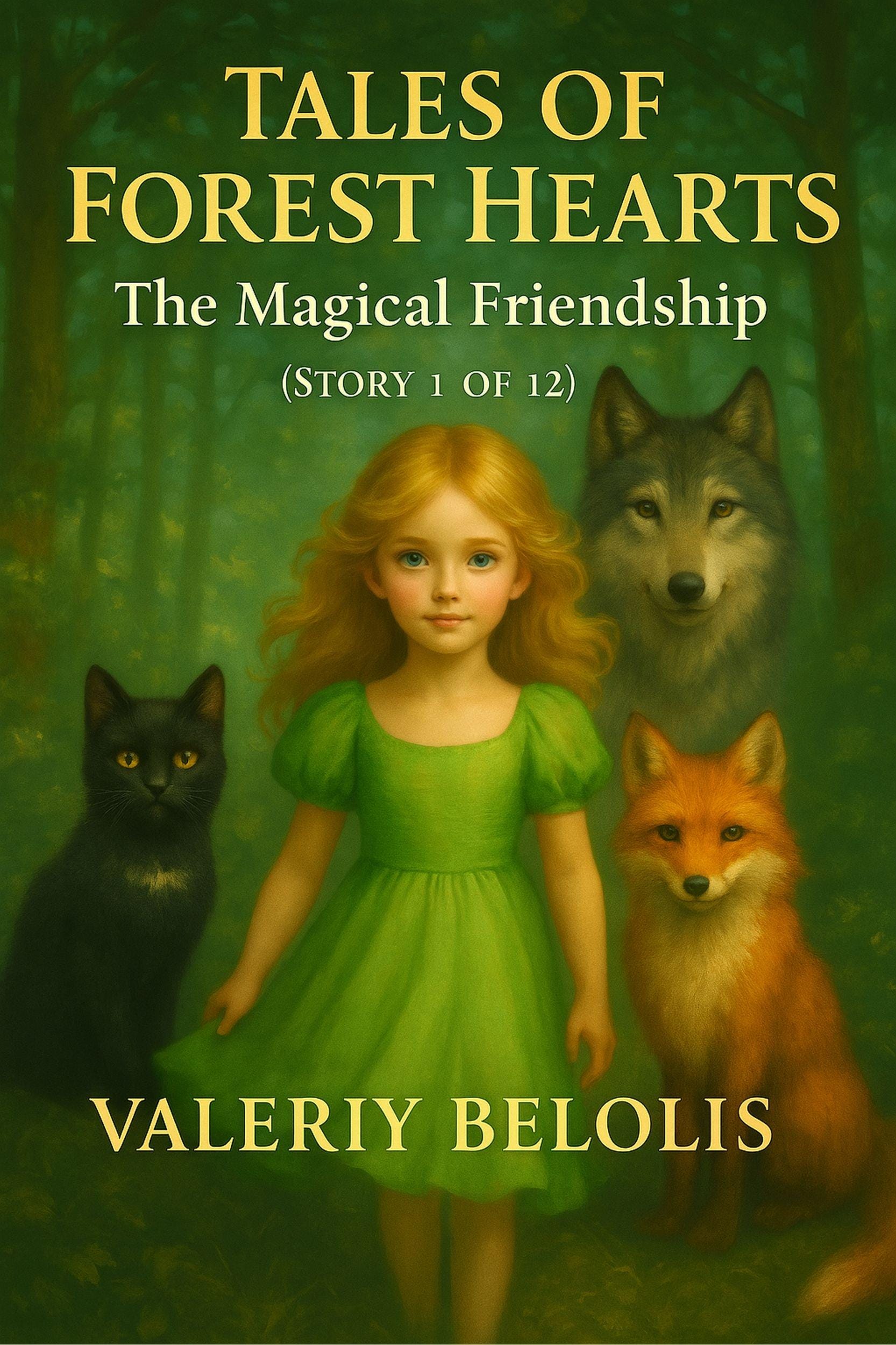 Digital BUNDLE – The Magical Friendship | EPUB + Printable PDF + Art Pages | Kids Fantasy eBook for Ages 4–10