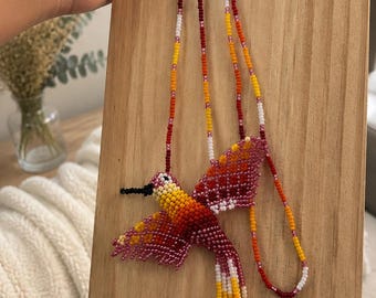 Hummingbird Necklace – Handcrafted Delicate Jewelry – Unique Nature-Inspired Gift