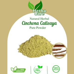 Pure Powder Of  Peruvian bark or Jesuit&#39;s bark (Cinchona Calisaya) Fresh Organic Single Spice Natural Herbal Herbs