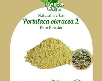 Pure Powder Of Common Purslane ( Portulaca oleracea L.  ) Fresh Organic Single Spice Natural Herbal Herbs