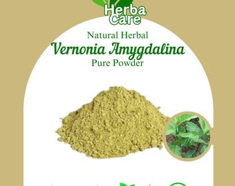 Pure Powder Of Bitter Leafs (Vernonia amygdalina) Fresh Organic Single Spice Natural Herbal Herbs