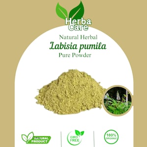 Pure Powder Of Labisia pumila, Kacip Fatimah Fresh Organic Single Spice Natural Herbal Herbs