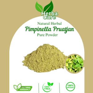 Pure Powder Of Purwaceng ( Pimpinella Pruatjan ) Fresh Organic Single Spice Natural Herbal Herbs