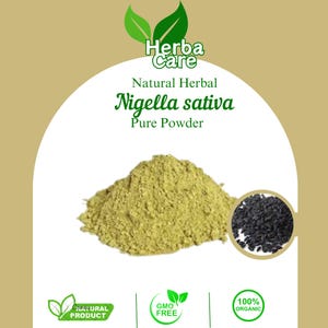 Pure Powder Of Nigella sativa, black seed Fresh Organic Single Spice Natural Herbal Herbs