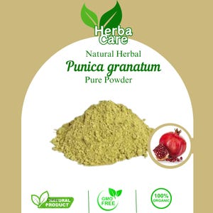 Pure Powder Of Pomegranate Peels (Punica granatum) Fresh Organic Single Spice Natural Herbal Herbs