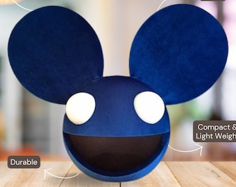 Deadmau5 inspired head costume rave cosplay mask