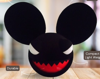 Evil mouse head Deadmau5 Inspired halloween costume cosplay