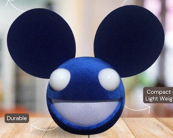 Deadmau5 inspired head mask costume halloween cosplay edc rave