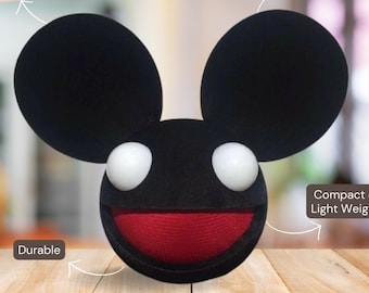 Deadmau5 head inspired costume halloween cosplay plur edc rave