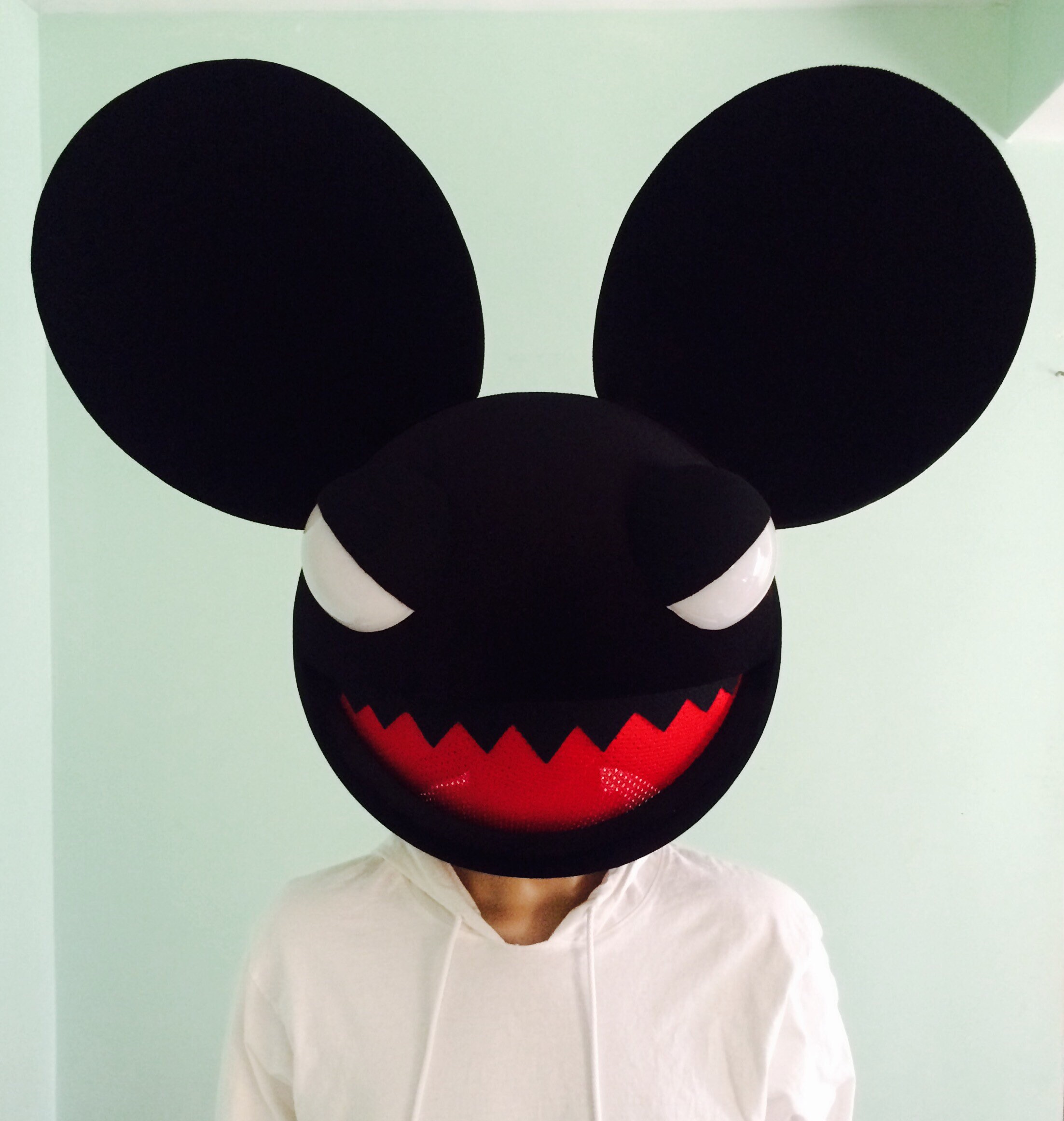 Evil Mouse Head Deadmau5 Inspired Halloween Costume Cosplay Etsy