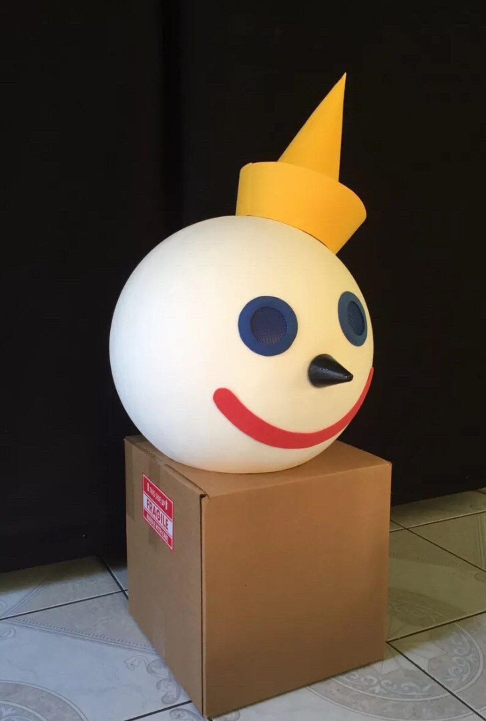 NEW Giant Jack in the box Head Costume | Etsy