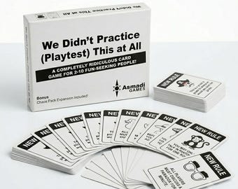 Non ci siamo allenati per niente - Gioco di carte - Un gioco di società esilarante per 2-10 giocatori