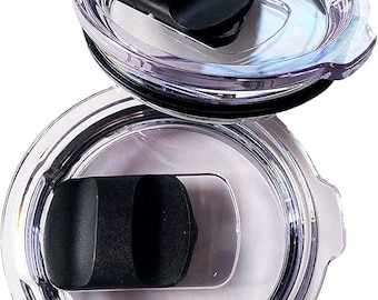 Magnetic 20 oz Tumbler Lid Replacement, Spill-Proof, BPA-Free (Pack of 2)