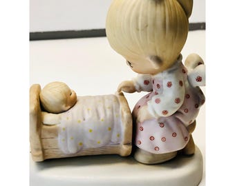 Precious Moments 1979 Jonathan & David Figurine 
