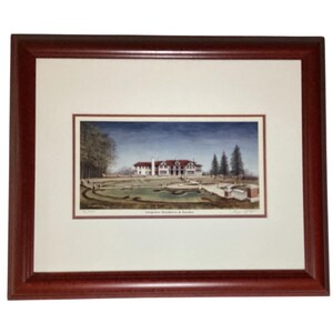 Limited Edition George Lightfoot Longview Residence Garden Framed Signed 131/1000