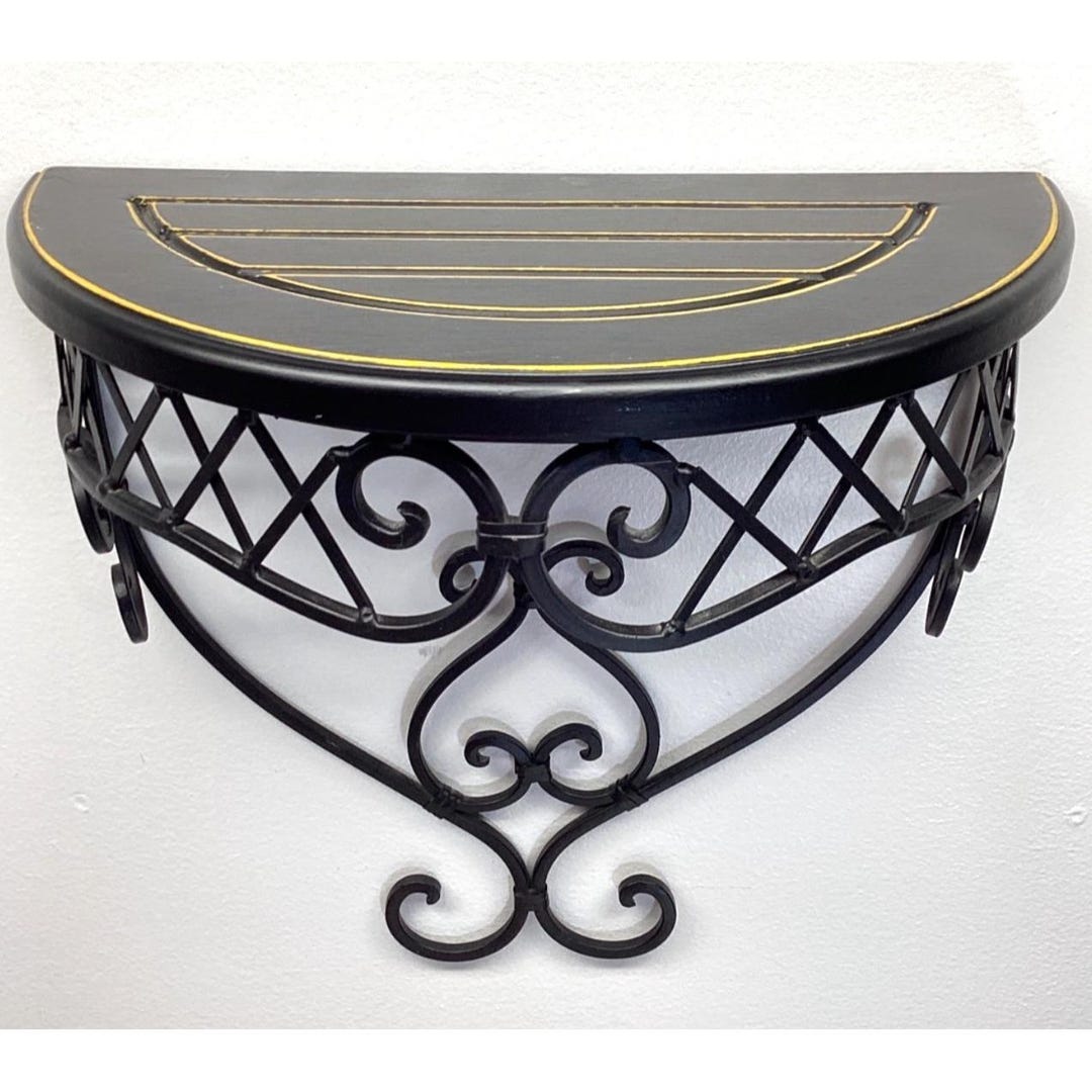 Wrought Iron Wall Shelfnull
