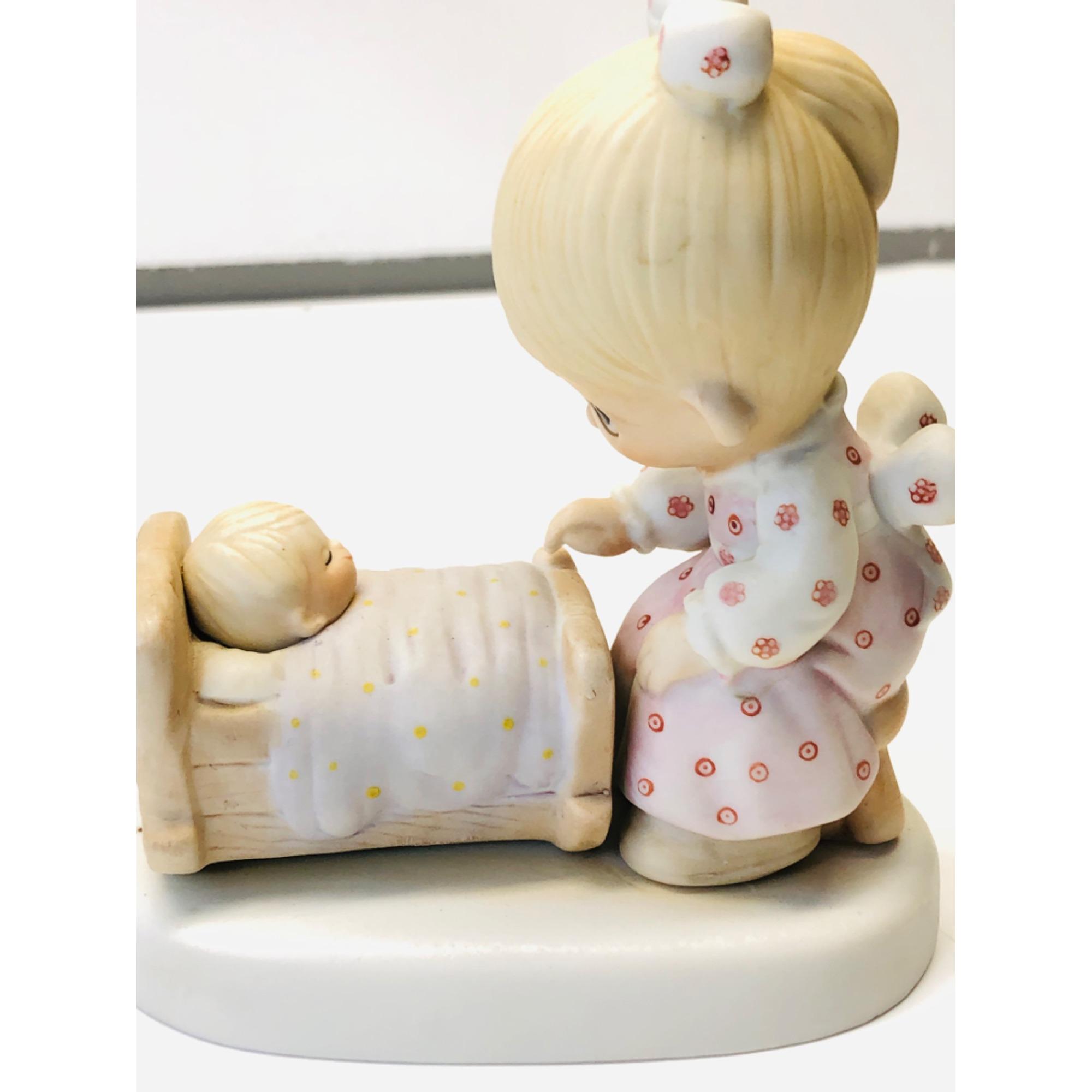 Precious Moments 1979 Jonathan & David Figurine 