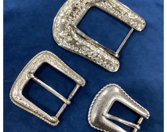 Vintage Motion East Textured Belt Gold Buckle Bead-like  display picture 1