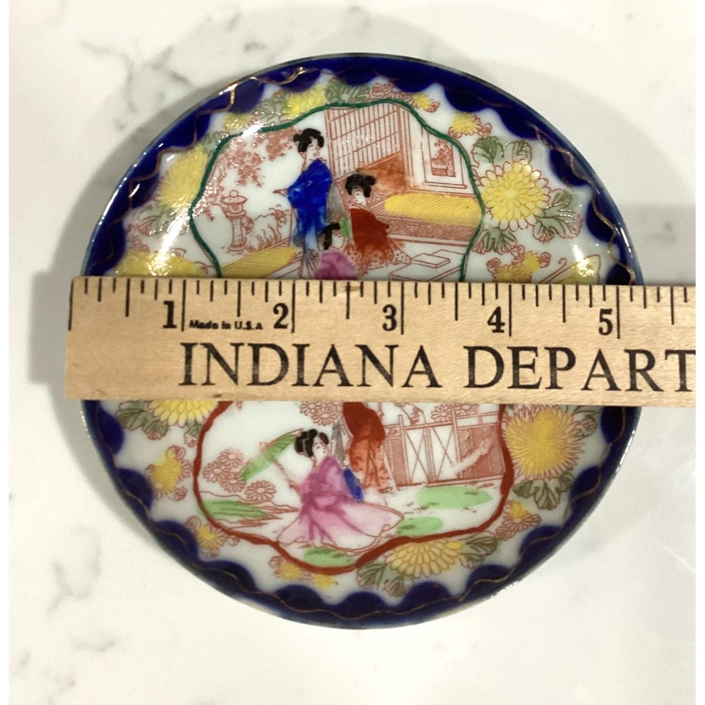 Buy Vintage Japanese Hand-painted Porcelain Tea Cup & Saucer Set