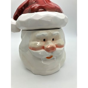Vintage Santa Claus Ceramic Cookie Jar