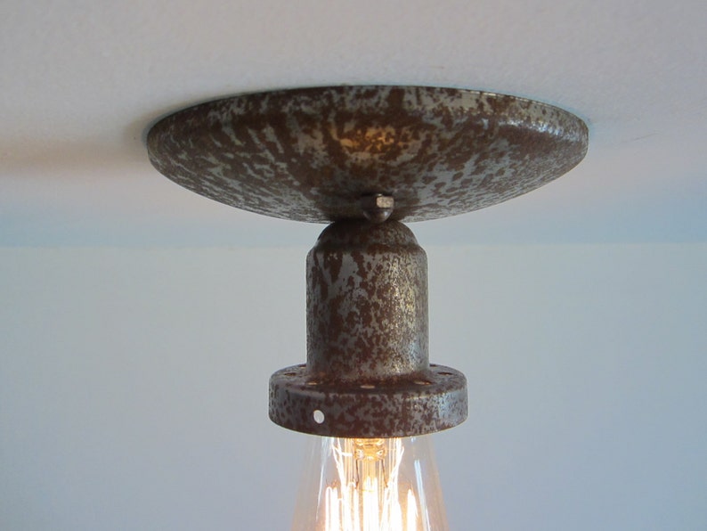 Flush Mount Ceiling Light or Wall Sconce the Waycaster Etsy