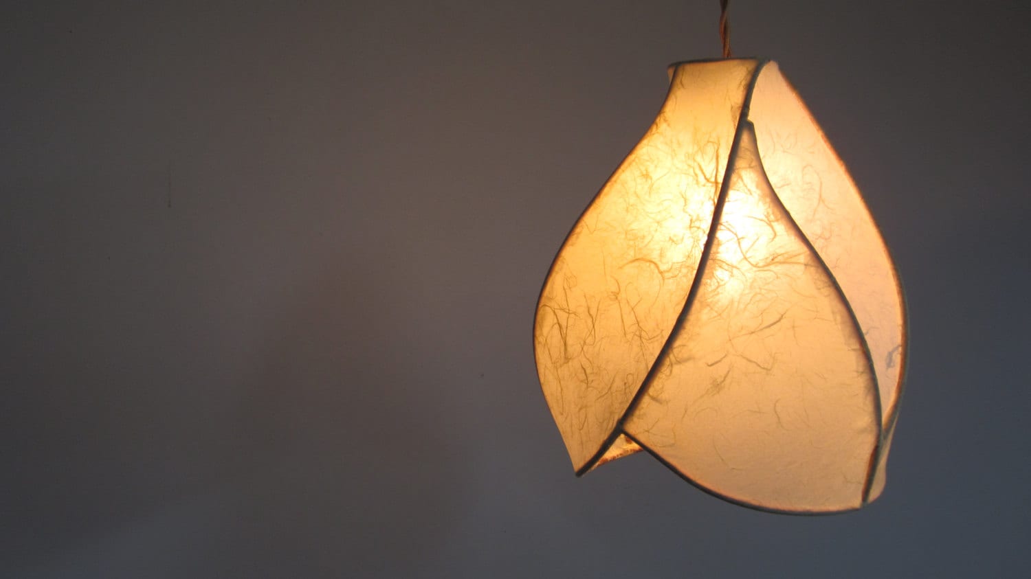 Yellow paper light on sale shade
