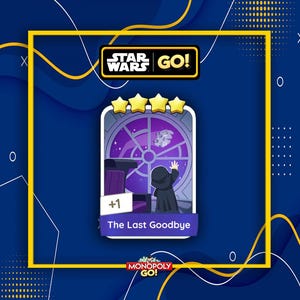 Naklejki z motywem Ostatniego Żegnaj Monopoly_Go 4 Star Album Star_Wars Go dostępny