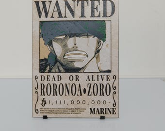 One Piece Wanted Poster 3D | Straw Hat Pirates | Straw Hat Pirates