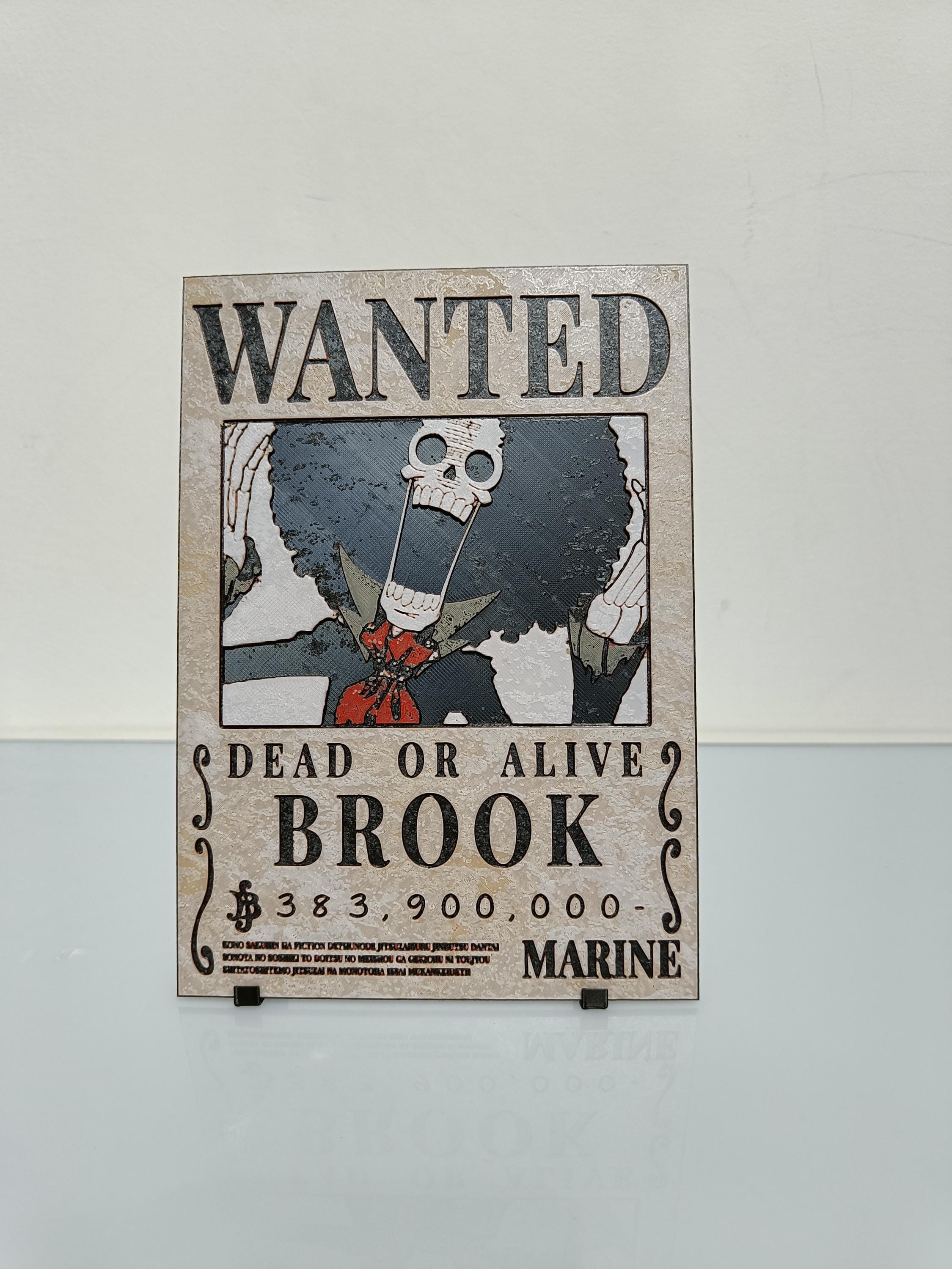 One Piece Wanted Poster 3D | Straw Hat Pirates | Straw Hat Pirates