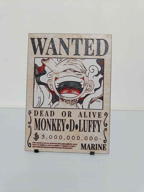 One Piece Wanted Poster 3D | Straw Hat Pirates | Straw Hat Pirates