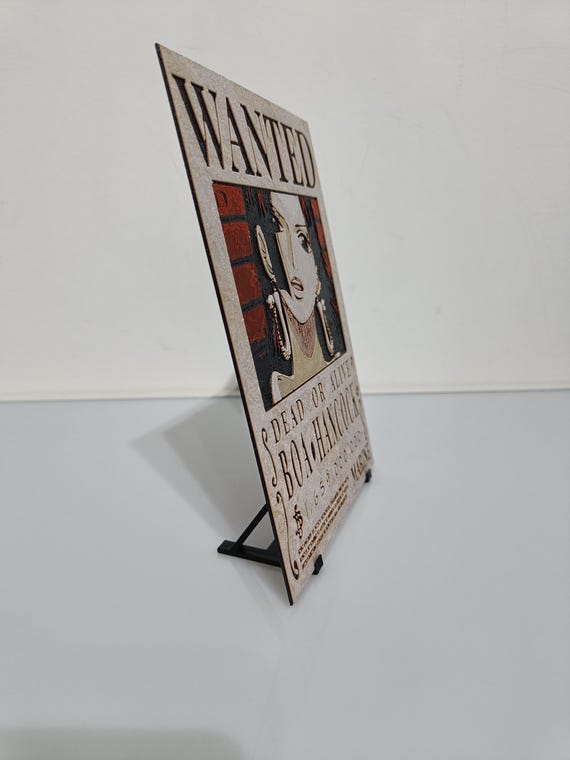 One Piece Wanted Poster 3D | Boa Hancock - Etsy