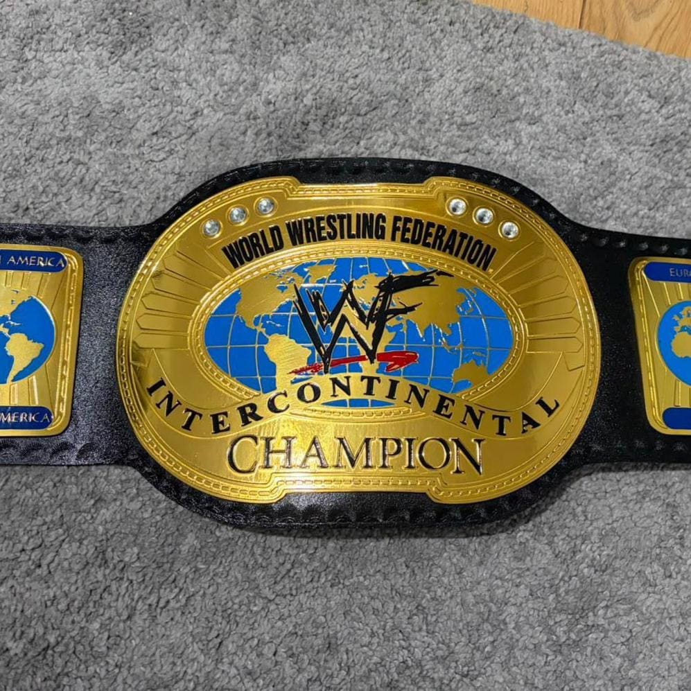 Wwf intercontinental championship replica title belt - Etsy 日本