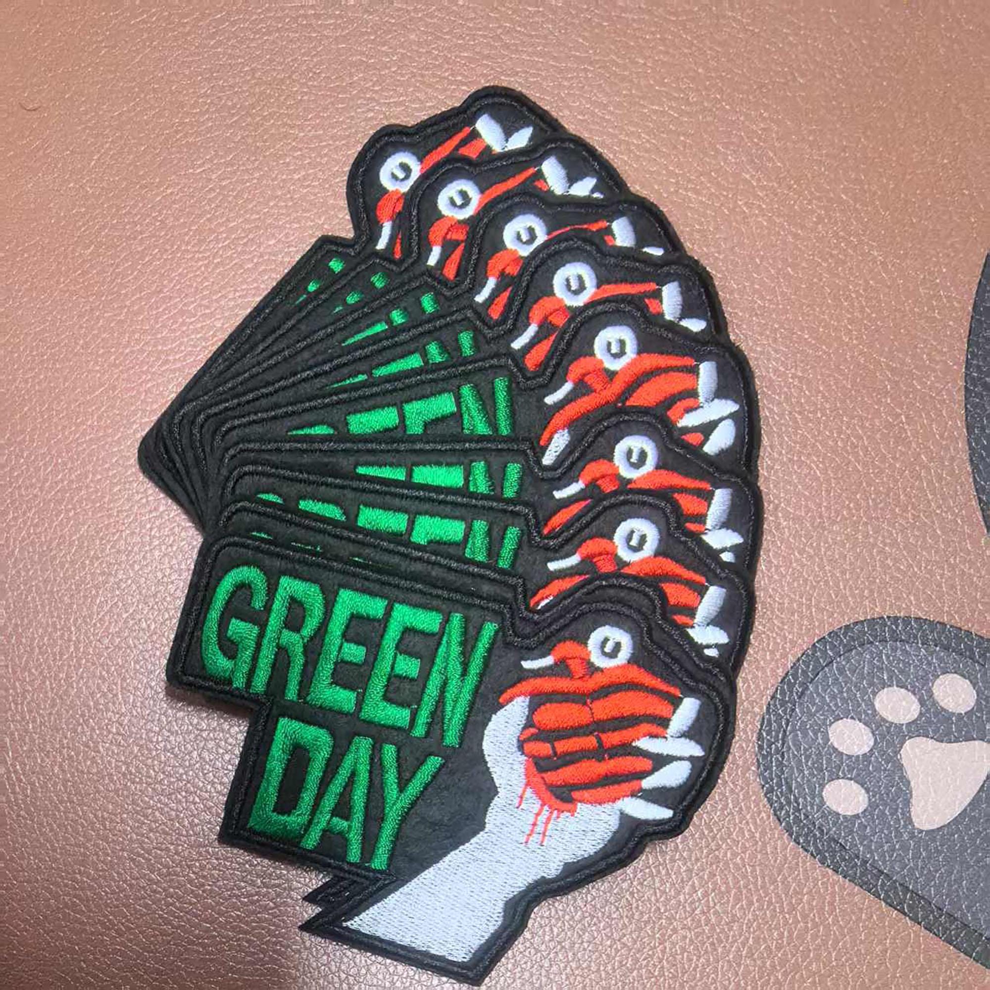 Sewing Patch / Ecusson à Coudre Green Day Pirate Radio – Rock Métal Patches - Foto 10