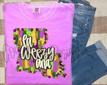 La Weezy Ana Mardi Gras Louisiana PNG Digital Download