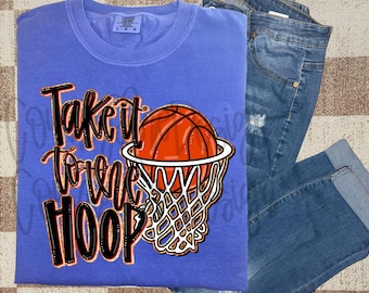 Take it to the hoop Basketball PNG
