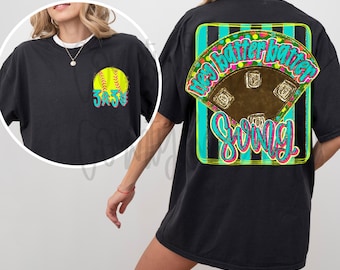 Hey Batter Batter 3 Up 3 Down Softball Preppy PNG Digital Download