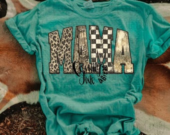 Mama Distressed Camo Trending PNG Digital Download