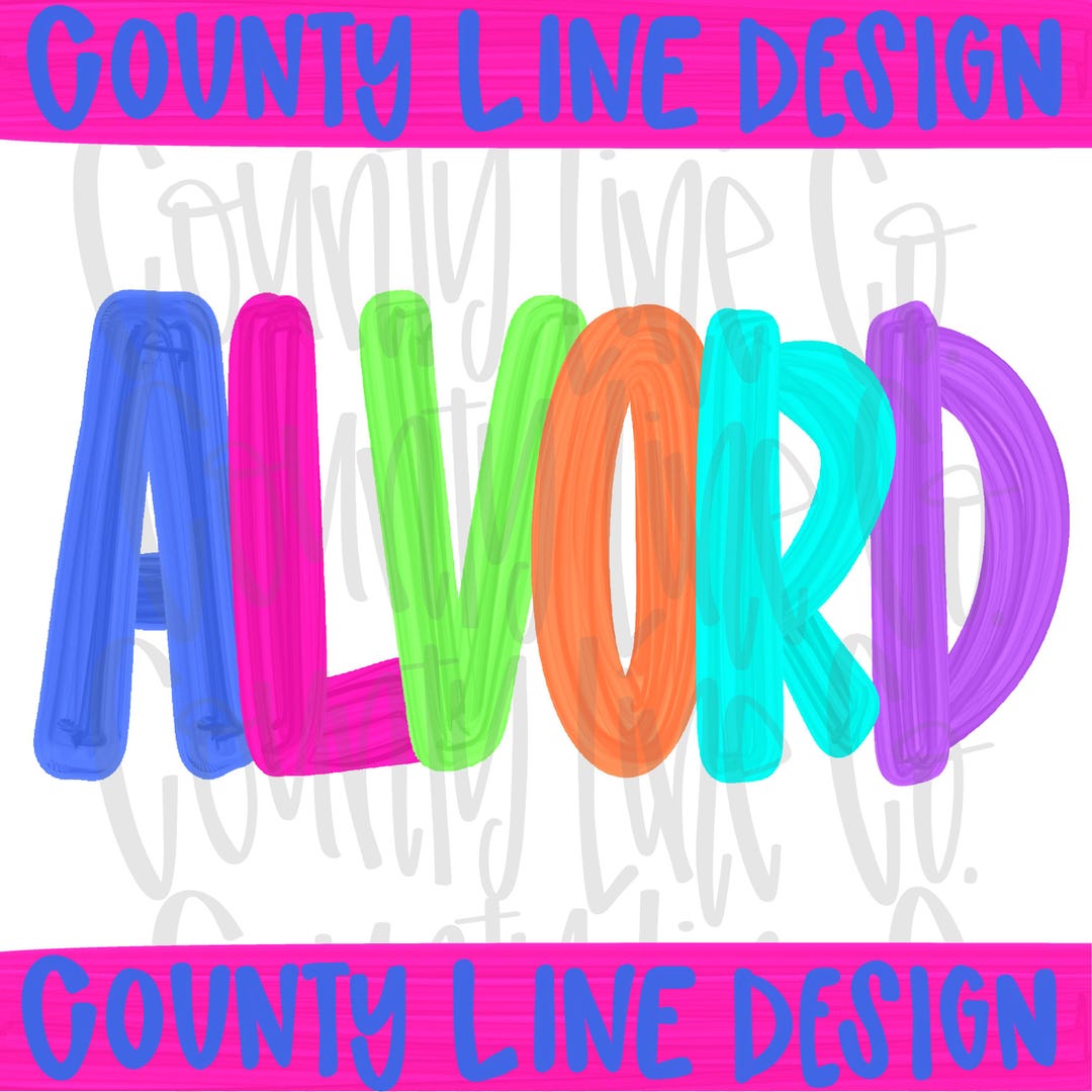 Alvard Design Alvord PNG Design (digital File) - Etsy