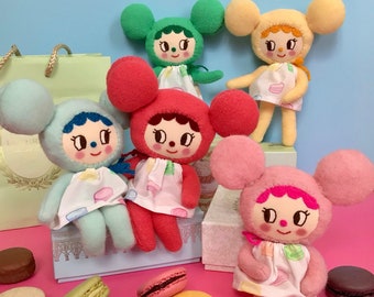 Macaron dolls