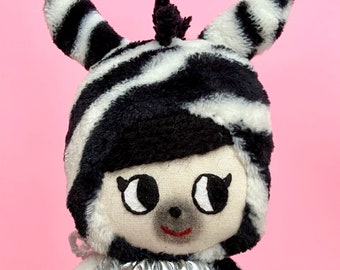 Zebra girl doll