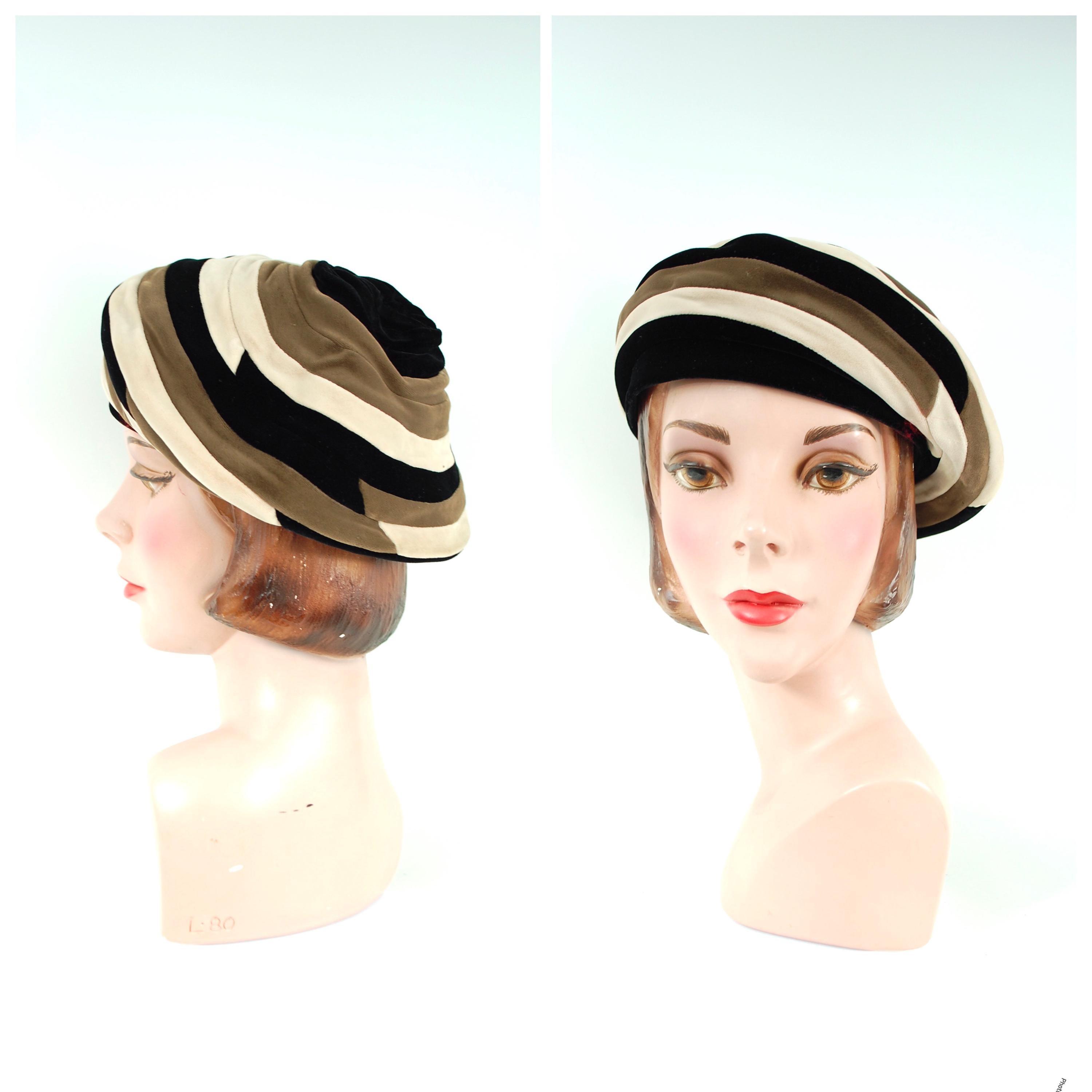 Vintage Betmar Wool Felt Cloche Hat Camel Tan Fur Pom Pom Accents 1960s 70s EUC Betmar Cloche Hats for Women for sale | eBay main image 4